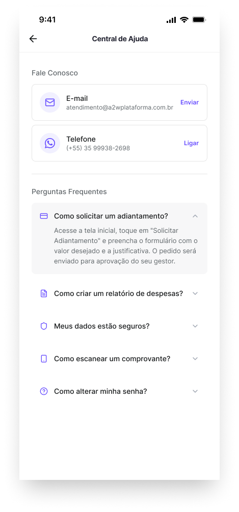 Despex Help Center with frequently asked questions