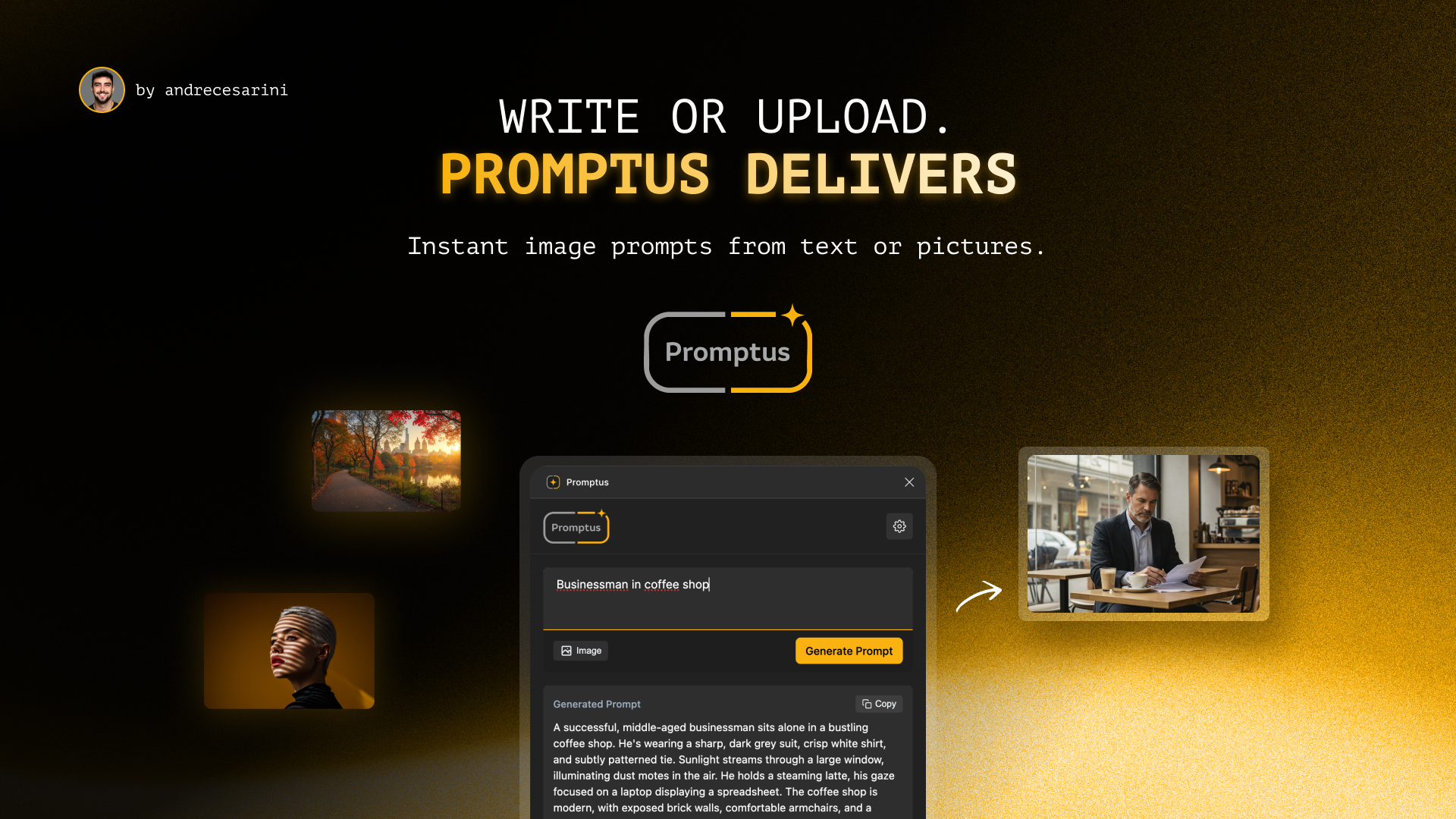 Promptus plugin interface